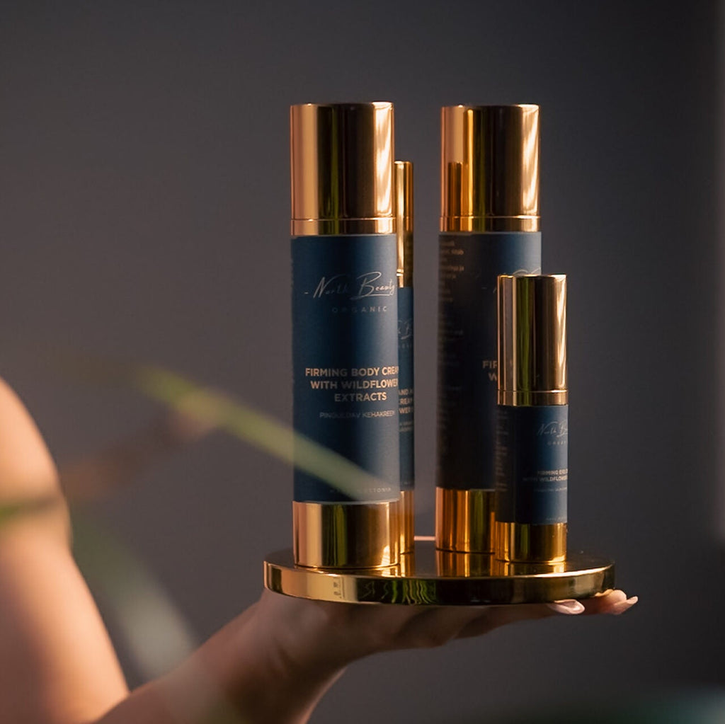 Firming Body and Face Kit with Hyaluronic Acid and Flower Extracts