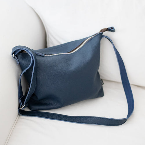 Anet L shoulder bag - Dark Blue