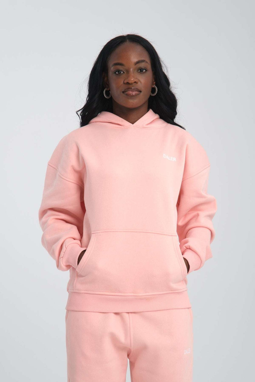 Basic Heavyweight Hoodie - Pink