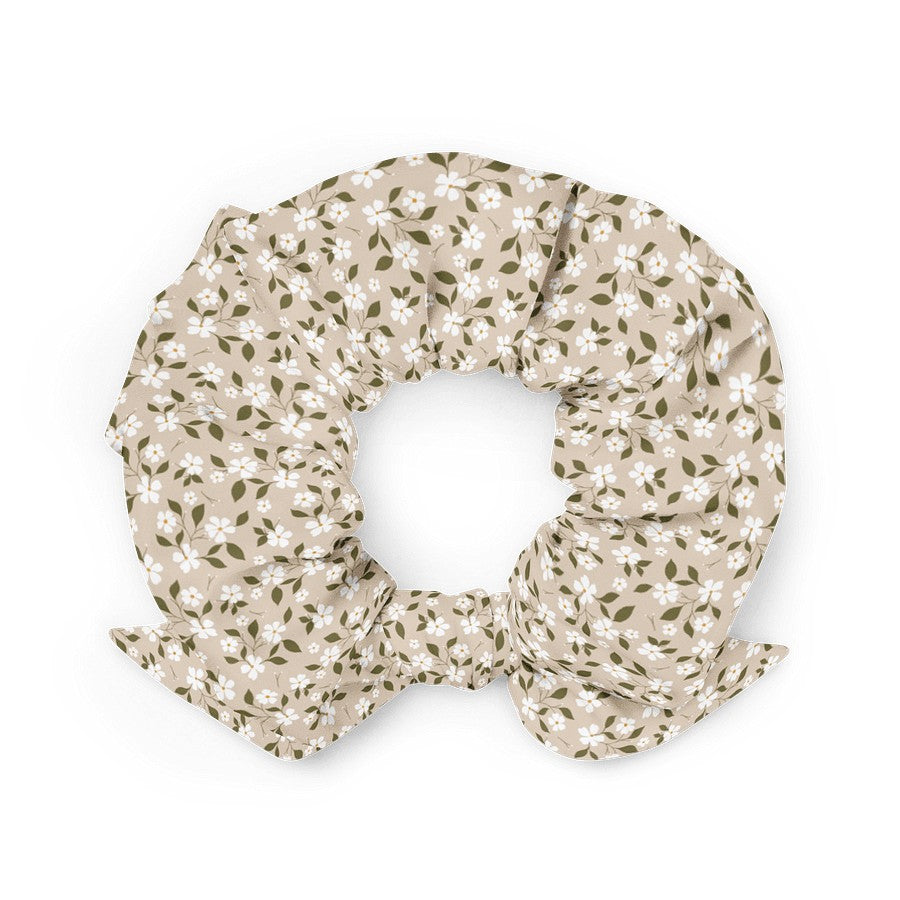Bloom & Style Scrunchie - Beige