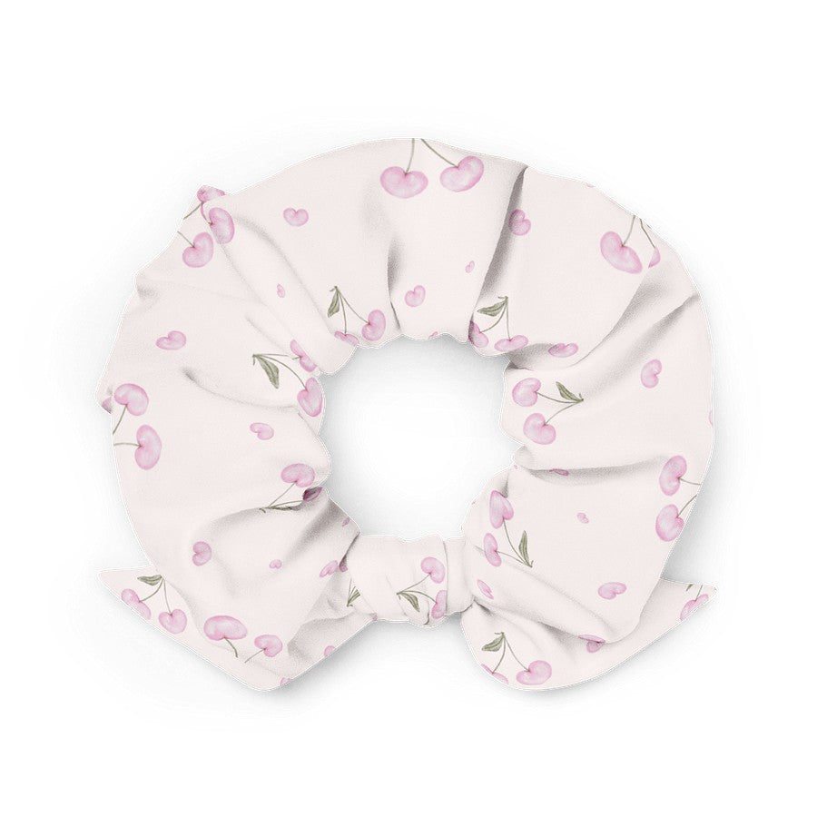Cherry Blossom Dreams Scrunchie - Light Pink