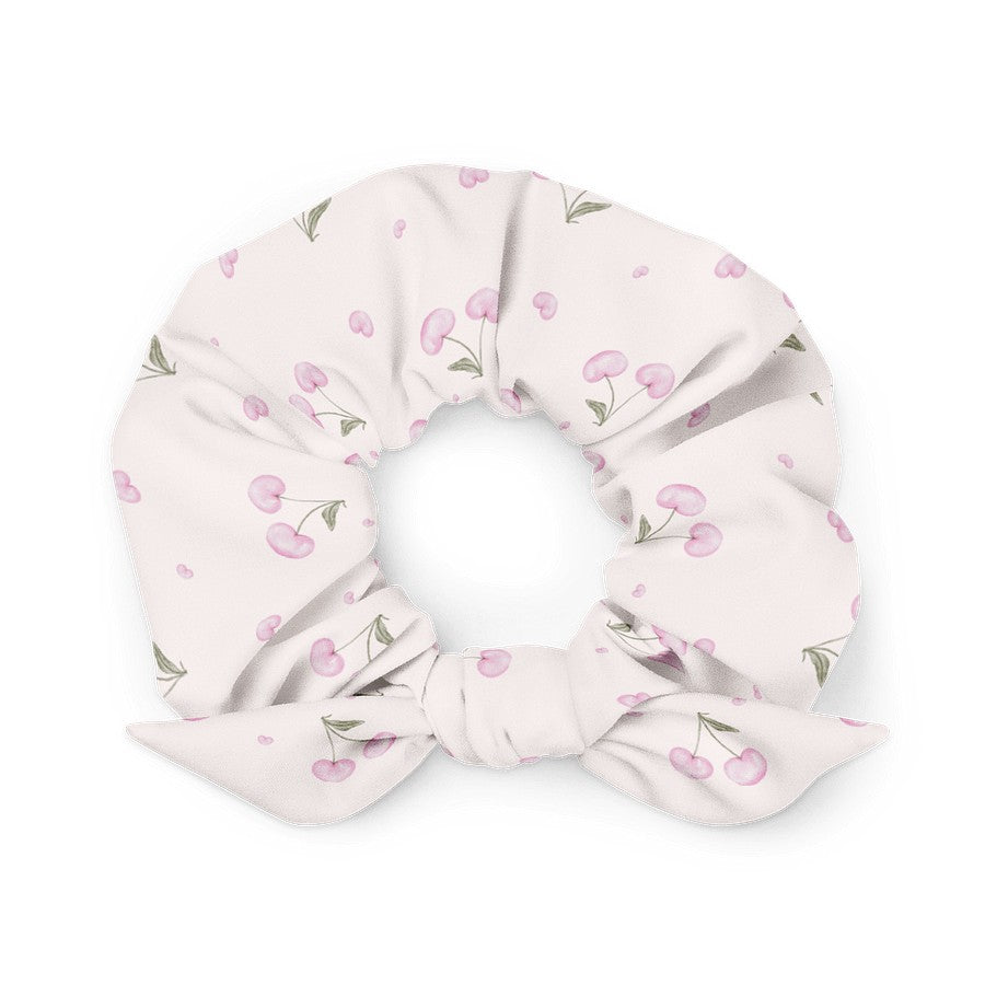 Cherry Blossom Dreams Scrunchie - Light Pink