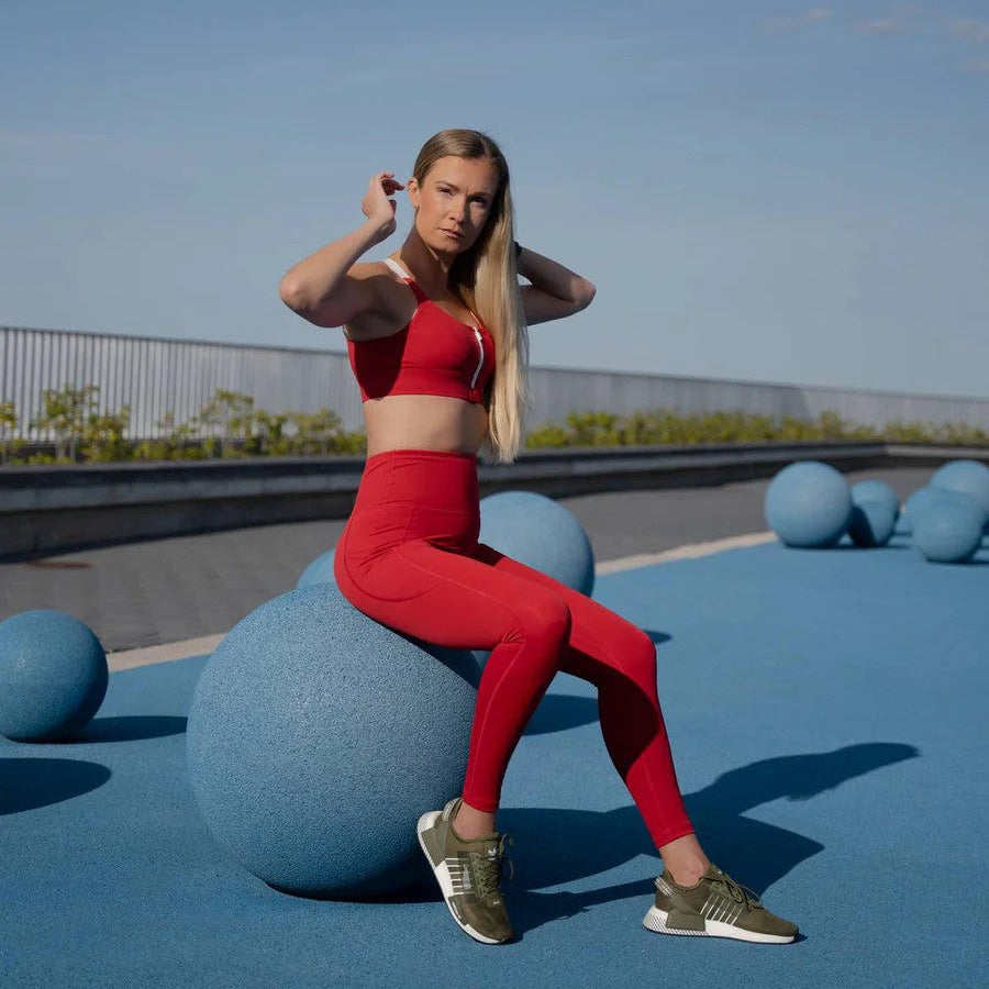 Leggings 'Cute Cranberry' Red