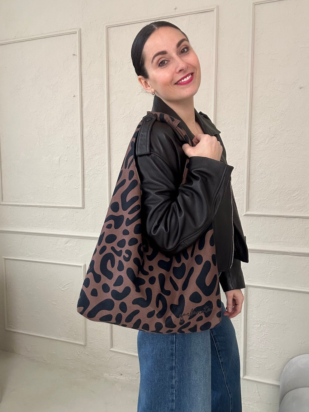 Moon Bag - Classic Leopard