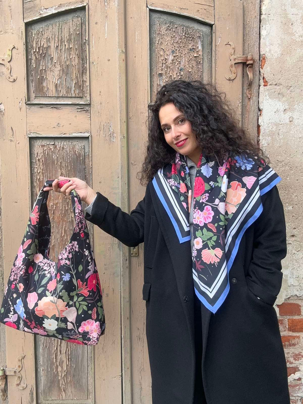 Moon Bag - Curly Summer Night