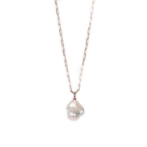 Mother-Pearl Drop Necklace