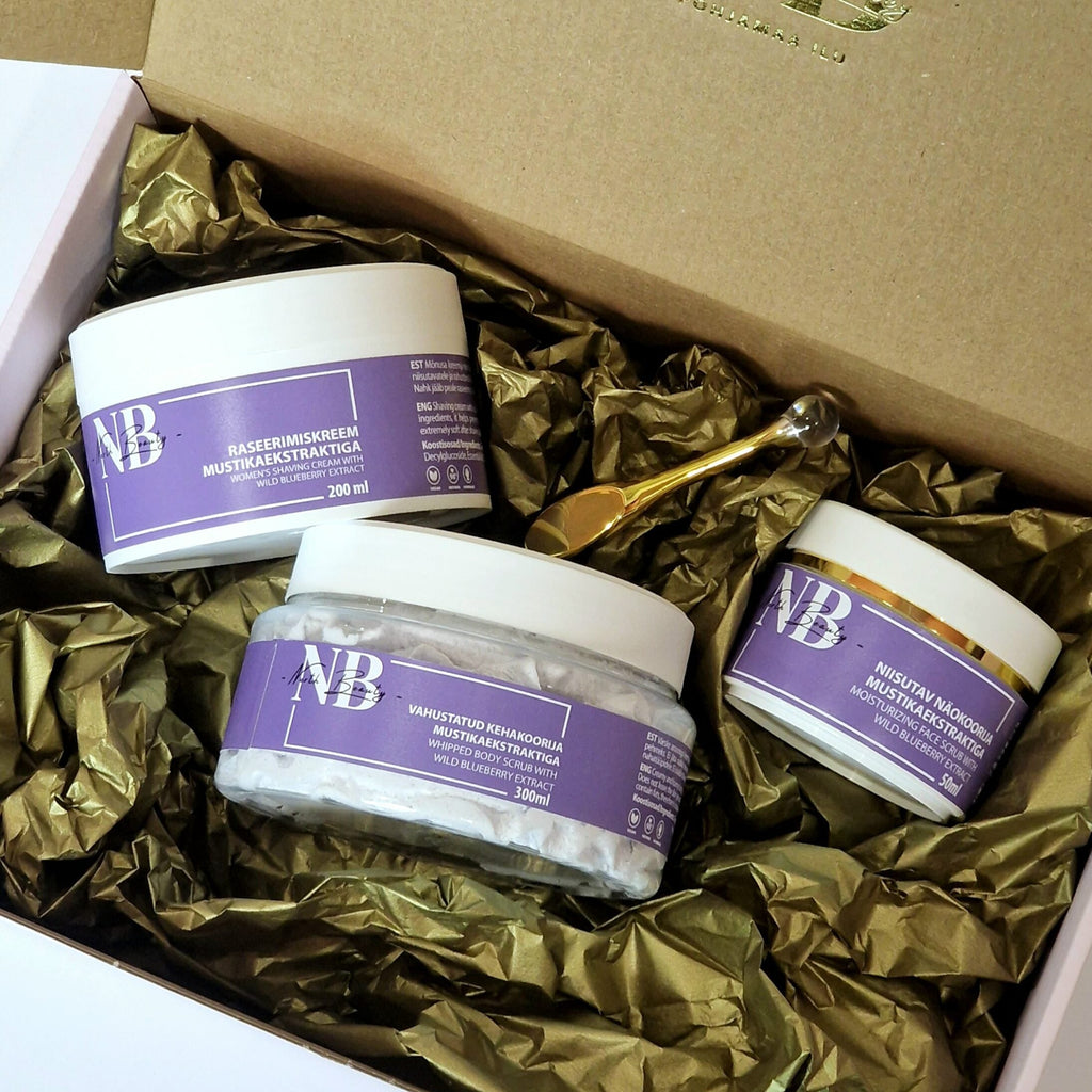 Blueberry Extract Body Care Kit