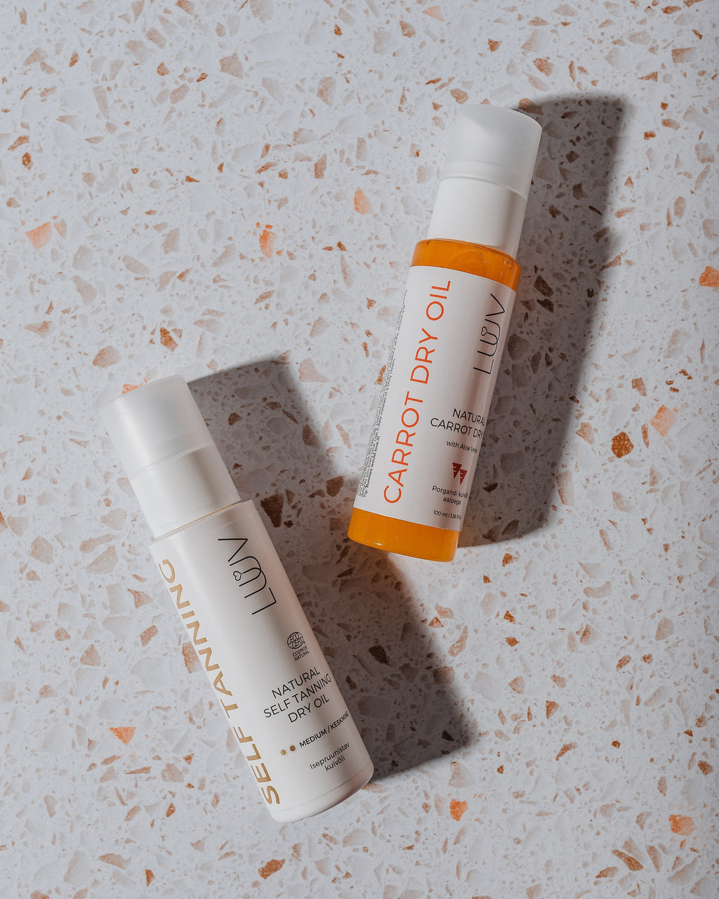 Natural Carrot Dry Oil With Aloe Vera, 100ml