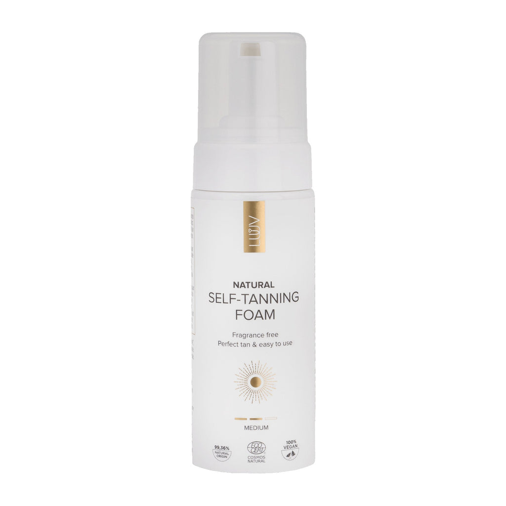 Natural Self Tanning Foam Medium COSMOS, 150ml