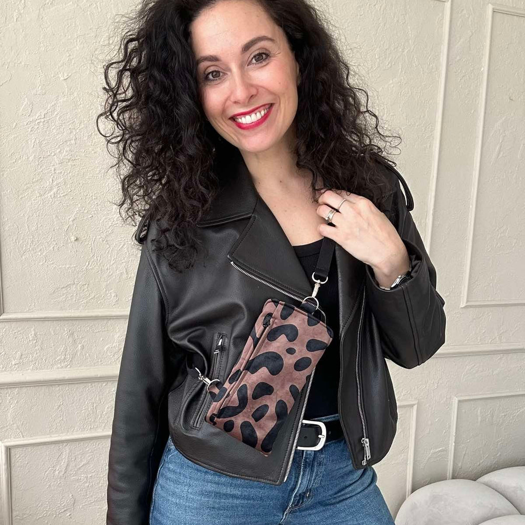Phone Bag - Classic Leopard