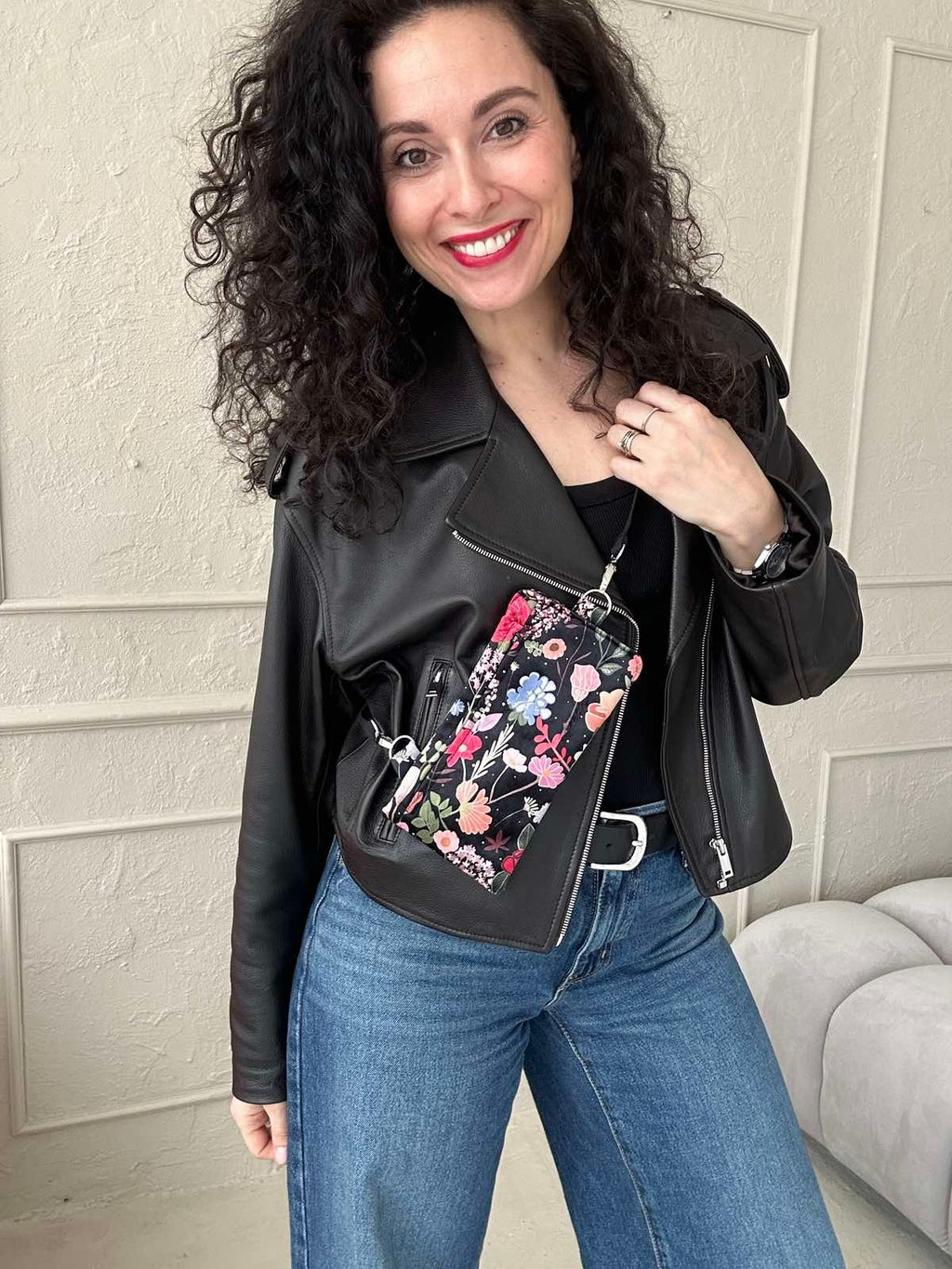 Phone Bag - Curly Summer Night