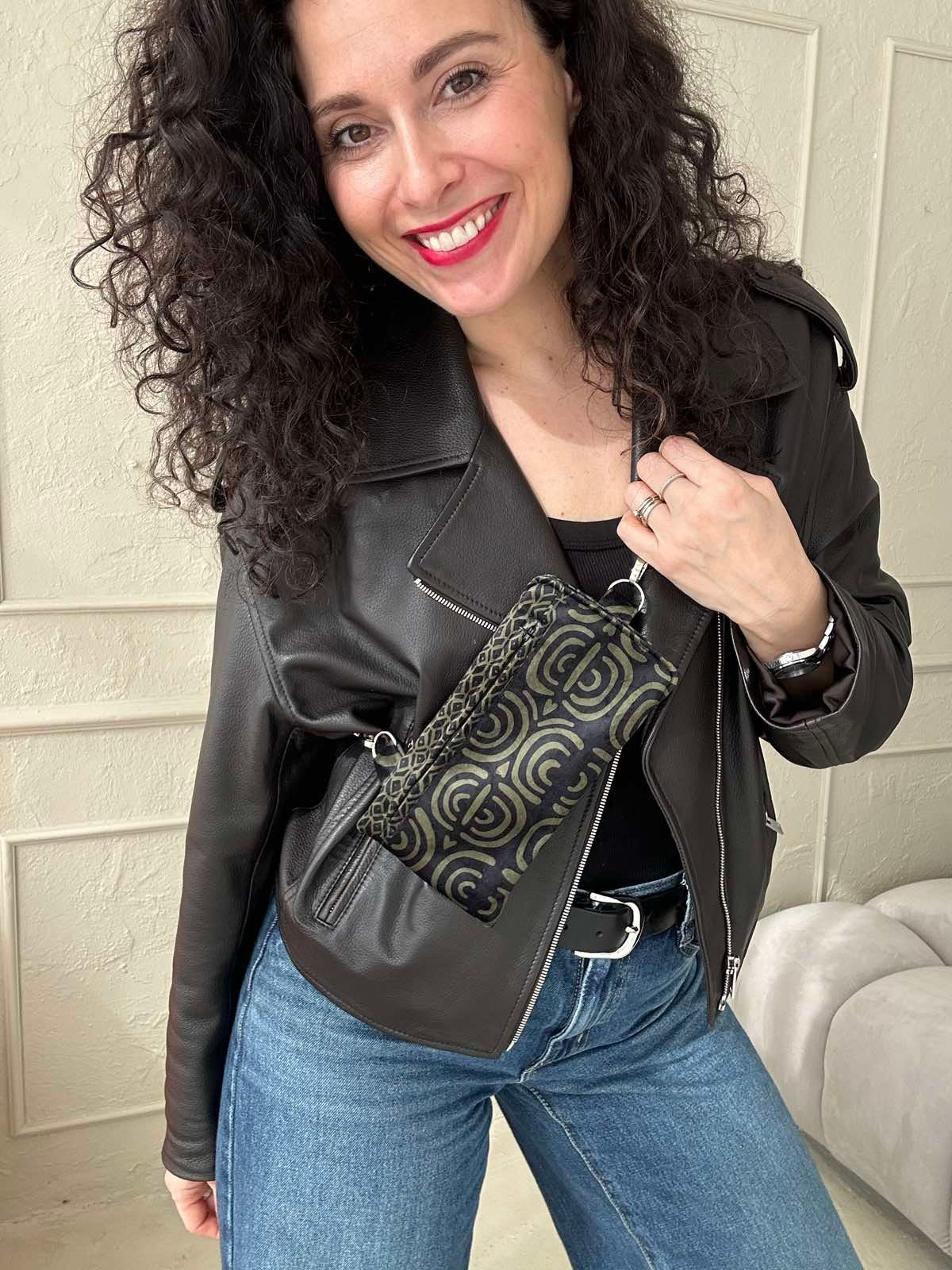 Phone Bag - Khaki Pattern