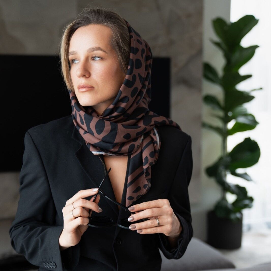 Scarf Classic Leopard