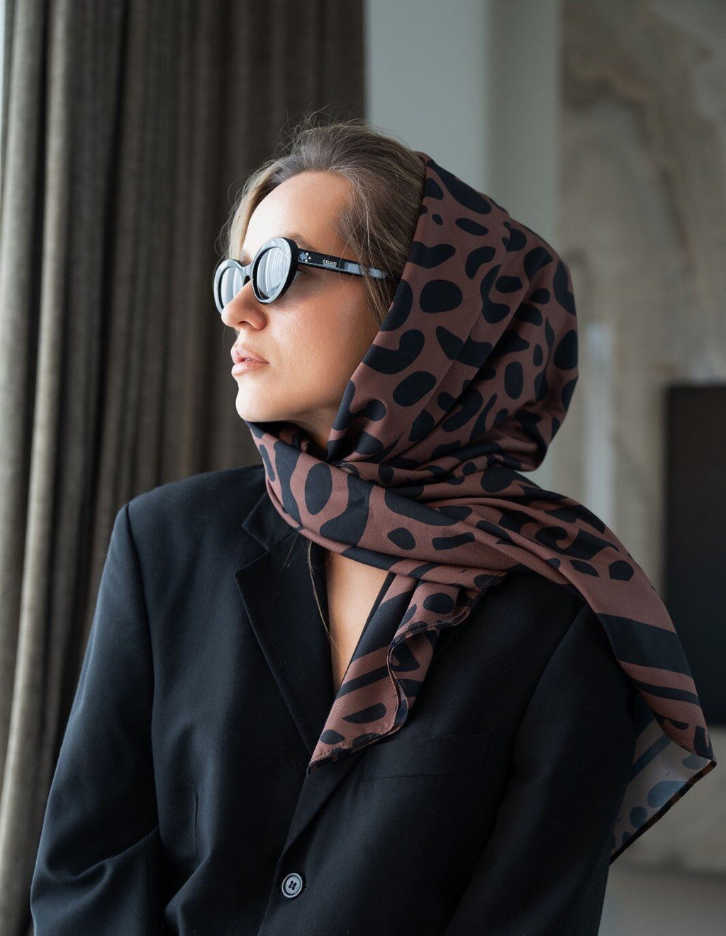 Scarf Classic Leopard