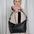 Soft Leather Baguette Handbag Selena