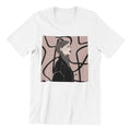 Unisex Organic Cotton T-shirt with Illustration - Strange